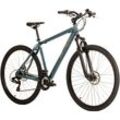 Mountainbike WYLD "Heist" Gr. 51, blau (blau, schwarz), Fahrräder, 51cm, 29 Zoll (73,66cm)