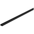 Paulmann Base Profil mit Diffusor, LED Strip Profil, eloxiert, 1 m, rostfrei, Aluprofil, Schwarz
