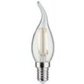 Paulmann LED Kerze 2,8W = 25W, 250 lm, E14, Klar, Warmweiß (2700 K), dimmbar