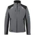 KÜBLER PULSE Softshell Jacke Men, wasserabweisend, Größe XXL, Anthrazit-Schwarz