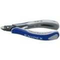 Knipex Präzisions-Elektronik-Seitenschneider, Doppelfeder, Präzisionszange für feinste Arbeiten