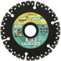 wolfcraft Diamant-Trennscheibe Pro Multi für Stein, Holz, Kunststoff, Blech und Metallanker ø115-230
