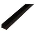 Alberts Winkelprofil, Schwarz, Kunststoff, Profil-Ecke, Länge 1 m, 2 m