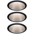 Paulmann Einbauleuchte LED Coin Cole | Ø 88 mm | Deckenlampe Badezimmer | IP44 | 3-Stufen-dimmbar