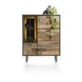 Henders & Hazel Avalon Highboard mit LED HPL/Metallgestell 150x120 cm