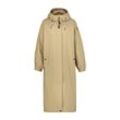 Softshellmantel ICEPEAK "ADRIA", Damen, Gr. 36, beige, Softshell, Obermaterial: 96% Polyester, 4% Elasthan, sportlich, hoch geschlossener Ausschnitt, Langarm mit innenliegendem Gummizug, Mäntel