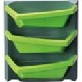 JUWEL Vertical Garden Aufbauelement zur Bepflanzung von Balkonen und Terrassen, Limette
