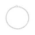Armband FIRETTI "Schmuck Geschenk Silber 925 Armschmuck Armkette Ankerkette Infinity" Gr. 21, silber (silberfarben), Armbänder, Herren, 21, Silber 925 (Sterlingsilber), Made in Germany