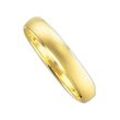 Trauring FIRETTI "Schmuck Geschenk Gold 375 Hochzeit Ehering Trauring "LIEBE"" Gr. 16,5, gold (gelbgoldfarben), Fingerringe, 16,5, ohne Brillant, Gelbgold 585, 4mm, Made in Germany, wahlweise mit oder ohne Brillant