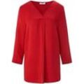 Bluse 3/4-Arm Peter Hahn rot, 52