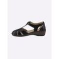 Sandalette CASUAL LOOKS, Damen, Gr. 37, schwarz, Glattleder, sportlich, Schuhe