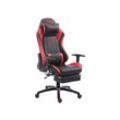 CLP Racing Gaming Bürostuhl Shift XL Mit Kunstlederbezug l Gamingstuhl Mit Leichtlaufrollen l Höhenverstellbarer Drehstuhl