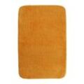 NYVI Badematte NYVISpa Lasalle - Badezimmerteppich - Rutschfest, Saugfähig, Schnell Trocknend, Fußbodenheizung geeignet, Waschbar, Weich Farbe:Orange;Größe:Badematte 60x90 cm