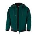 QUALITEX HIGH QUALITY WORKWEAR Softshelljacke PRO Winter grün/schwarz Damen: 56 Herren: 3XL