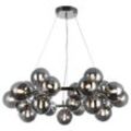 Maytoni Pendelleuchte , Chrom , Metall, Glas , 69x23.8x69 cm , CE , beliebig kürzbar , Lampen & Leuchten, Innenbeleuchtung, Hängelampen,