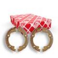 FEBI BILSTEIN Handbremsbeläge HYUNDAI,KIA 171047 583502SA00,583052SA00,583501HA00 Handbremsbacken,Bremsbackensatz, Feststellbremse