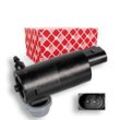 FEBI BILSTEIN Waschwasserpumpe TOYOTA 109283 853300D050 Scheibenwaschpumpe,Wischwasserpumpe,Spritzwasserpumpe,Waschwasserpumpe, Scheibenreinigung