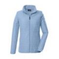 Steppjacke "Damen Steppjacke OOGS 2", Damen, Gr. 36, blau (hellblau), Oberstoff: 100% Polyamid, Futter: 100% Polyamid, Wattierung: 100% Polyester, G.I.G.A. DX BY KILLTEC, sportlich, Jacken, Ultraleichte Damen Steppjacke, dünn gefüttert, fällt kleiner aus