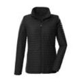 Steppjacke "Damen Steppjacke OOGS 2", Damen, Gr. 36, schwarz, Oberstoff: 100% Polyamid, Futter: 100% Polyamid, Wattierung: 100% Polyester, G.I.G.A. DX BY KILLTEC, sportlich, Jacken, Ultraleichte Damen Steppjacke, dünn gefüttert, fällt kleiner aus