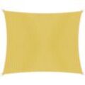 Sonnensegel WINDHAGER "Cannes Rechteck", gelb, B:400cm T:500cm, Polyester, Sonnensegel, 4x5m, gelb