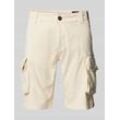 Regular Fit Cargoshorts mit Label-Stitching Modell 'CREW SHORT'