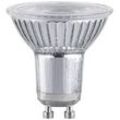 Paulmann Standard 230V LED Reflektor, GU10, 550 lm, 7W, 2700 K, dimmbar, Silber