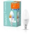 Ledvance SMART+ Bluetooth LED Kerze, E14, 5 W = 40 W, 470 lm, 2700 - 6500 K, Tunable White, Dimmbar