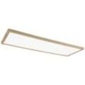 Paulmann LED Panel, Atria Shine Backlight, IP44, eckig, 580x200mm, 22W, 2300lm, 4000K, Holzoptik