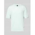 Regular Fit T-Shirt aus Leinen-Baumwoll-Mix Modell 'Ajordino'