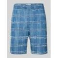 Regular Fit Shorts mit Strukturmuster Modell 'SASONNY'