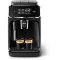PHILIPS EP2225/10 Serie 2200 2 Kaffeespezialitäten Kaffeevollautomat Mattschwarz/Klavierlackschwarz