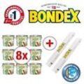BONDEX Gartenholz Öle, Wasser-stop Abperleffekt, Wetterschutz, UV-Schutz, 20 l, Teak-Öl farblos