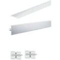 Paulmann LED-Stripe Profil Function Duo| Alu LED Streifen Montageschiene, Duo Profil 1m, mit 2 Clips