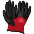 JS Arbeitsschutz Arbeitshandschuh FREEZE GRIP, PVC auf Nylon-Baumwoll Winterfutter, Größe M-XXL