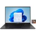 ASUS Notebook "Vivobook 16 M1605YA-MB606W 16GB RAM", schwarz (indie schwarz), 16 GB RAM 512 GB SSD, Ryzen 5, Windows 11 Home, Notebooks, Topseller