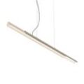 kdln Hängelampe Dala linear, sandweiß/beton, 3.000 K 150 cm
