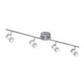 LED-Deckenstrahler Bubbles, IP44, vierflammig