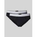 Slip mit Label-Details im 2er-Pack