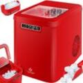 KESSER® Eiswürfelbereiter Eiswürfelmaschine Edelstahl Ice Maker 12 kg 24 h Zubereitung in 7 min 2,2 Liter Wassertank 2 Eiswürfel-Größen LED-Display Selbstreinigungsfunktion