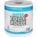 Putztuchrolle Wipex Tolle Rolle , 2-lagig, weiß, 447 Blatt pro Rolle, 6 Rollen je Karton