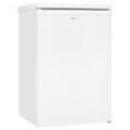 Vollraumkühlschrank exquisit KS16-4-E-040E, 100 W, 109 l, 40 dB, 2 Fächer/1 Kühlfach/1 Frischefach/3 Türfächer, B 550 x T 570 x H 855 mm, weiß