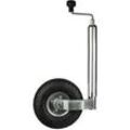 LAS Auto und Campingzubehör Stützrad mit Kurbel 48mm Luftrad 260x85mm 10616
