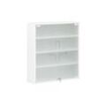 Tchibo - Medikamentenschrank »Wido« - 64x16x71cm - weiß - Glas / Holz / Acryl