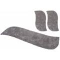 Hochflor-Bettumrandung MY HOME "Desner" Gr. 14, grau, H:35mm, Obermaterial: 100% Polyester, Bettumrandung, Mikrofaser, Uni-Farben, Bettvorleger, Läufer-Set