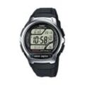 Funkchronograph CASIO FUNK, schwarz, Armbanduhren, Herren, Quarzuhr, Armbanduhr, Herrenuhr, Funkuhr, Digitaluhr, Resinarmband