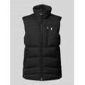 Regular Fit Steppweste mit Label-Applikation Modell 'NORDSEE'