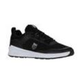 Sneaker K-SWISS "VISTA TRAINER SP", Gr. 40, schwarz-weiß (schwarz, schwarz, weiß), Textil, sportlich, Schuhe