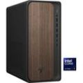 HP PC "OmniDesk AI M03-0073ng", schwarz wood, jack schwarz, Microsoft Windows 11 Home, 16 GB RAM 512 GB SSD, Computer