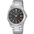 Quarzuhr, silber (edelstahlfarben), CASIO TIMELESS COLLECTION, Armbanduhren, Damen, Armbanduhr, Herrenuhr, Damenuhr, Edelstahlarmband, analog, Datum