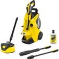 Hochdruckreiniger KÄRCHER "K 4 Power Control Flex Home", gelb, B:30,6cm H:58,4cm L:40,5cm, Kunststoff, Hochdruckreiniger, PremiumFlex-Schlauch, inkl. Home-Kit